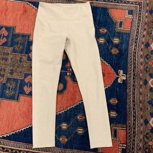 Beige Outdoor Voices 3/4 leggings Small